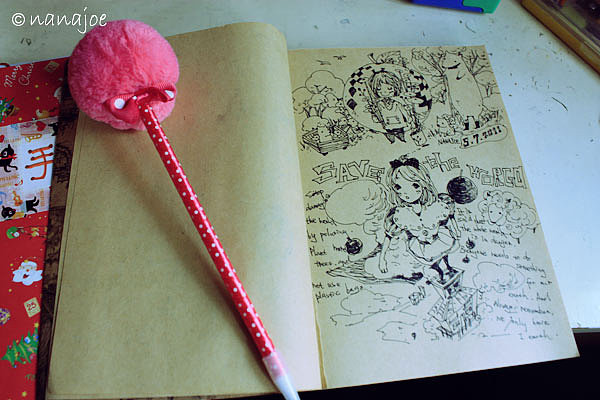 涂鴉本子（圖ZMzM3ODEyMA==） - 創(chuàng)作習作 - 站酷設計師nanajoe原創(chuàng)素材 - 站酷ZCOOL