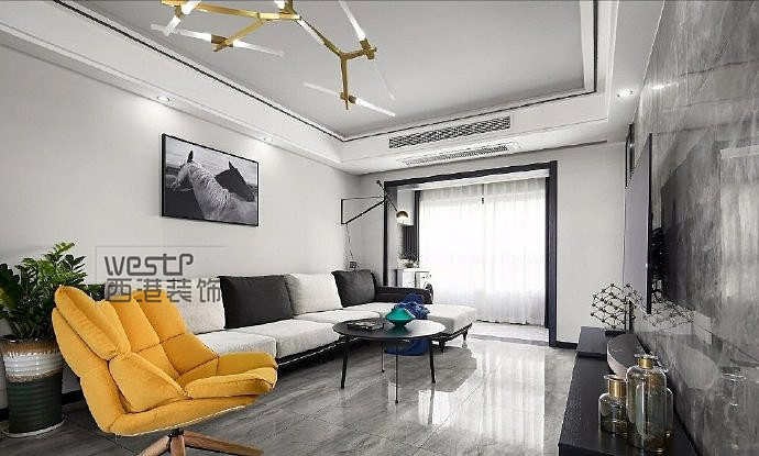 中央公园|重庆渝北中央公园现代风格装修装修设计效果