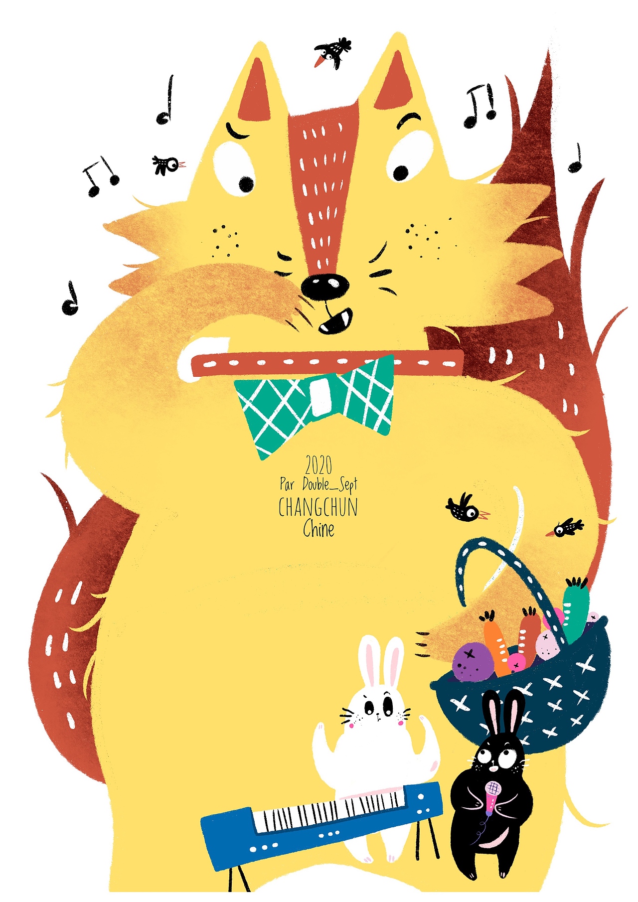 2020年第二季度部分板绘儿童插图案例汇总