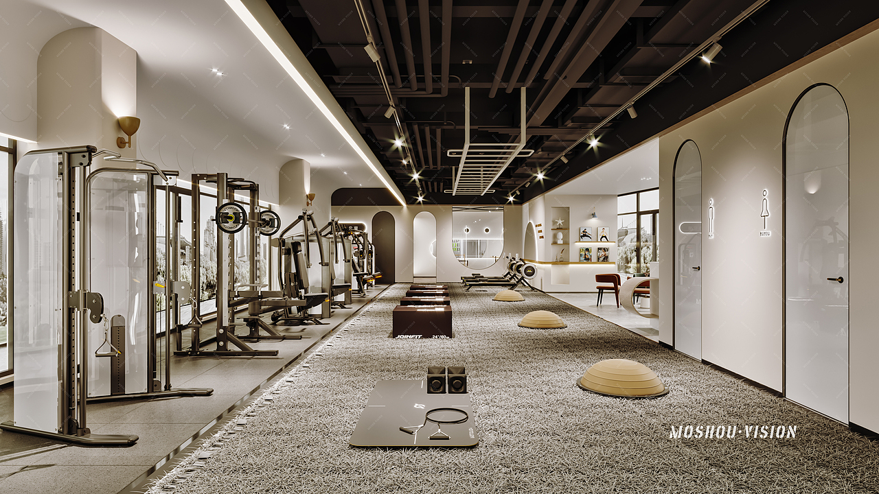南京性冷淡风格健身房