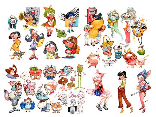 没有技巧，全凭感情（个人主页-ZNTc4NzU0NTY=） - 艺术插画 - 站酷设计师宇宙脆原创素材 - 站酷ZCOOL