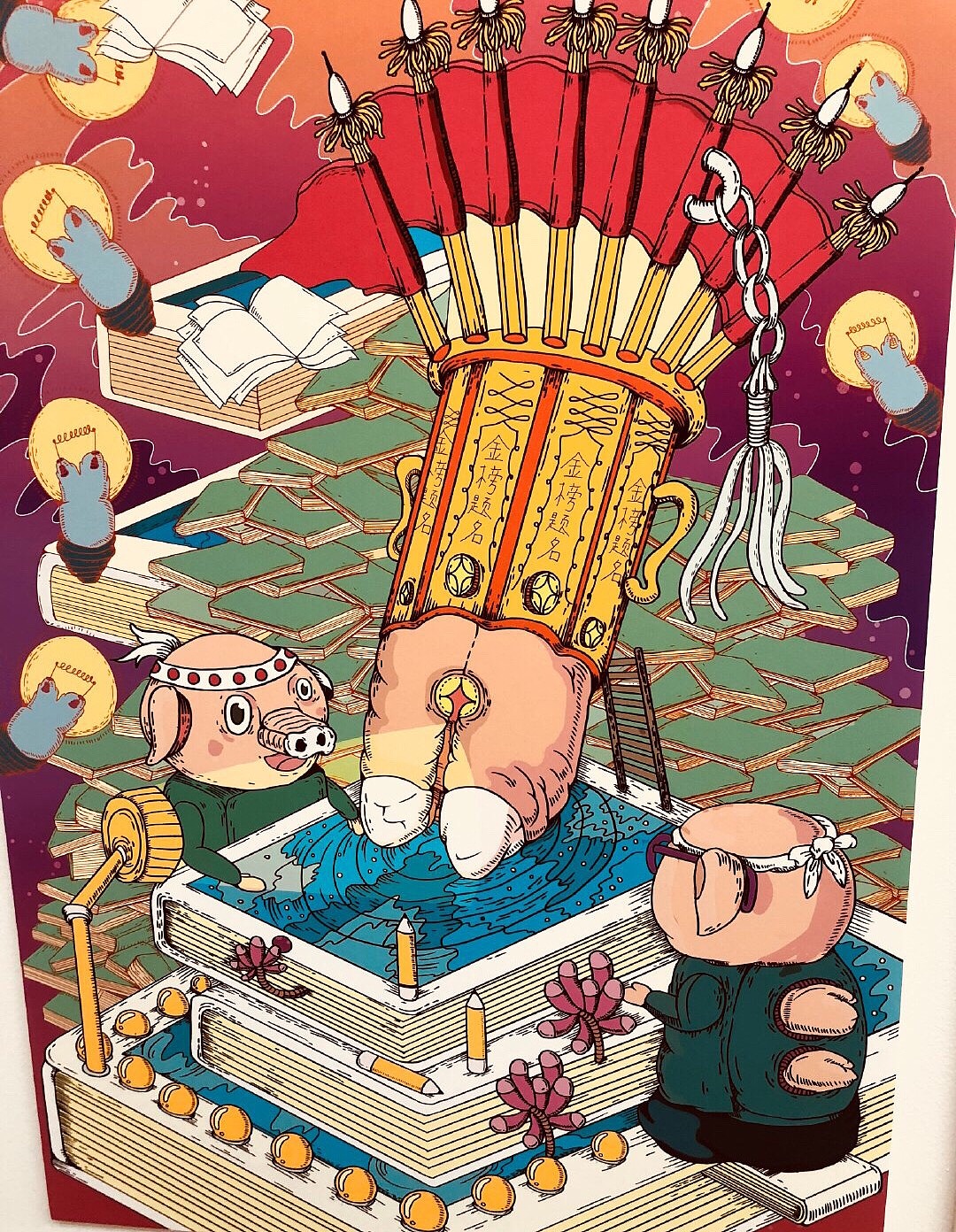插画装饰画开脑洞（图ZMTg1NjM3Mzgw） - 艺术插画 - 站酷设计师如意妈妈原创素材 - 站酷ZCOOL