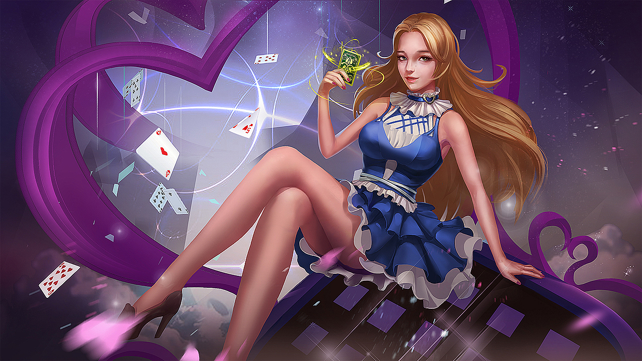 棋牌小姐姐（图ZMjUwNjc1NDA4） - 游戏原画 - 站酷设计师Da维原创素材 - 站酷ZCOOL