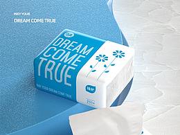 植护【美梦成真】抽纸详情页