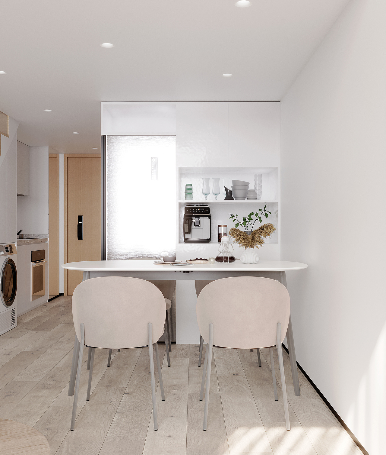 深圳装修:绿景美景广场,北欧风设计,打造二人小天地