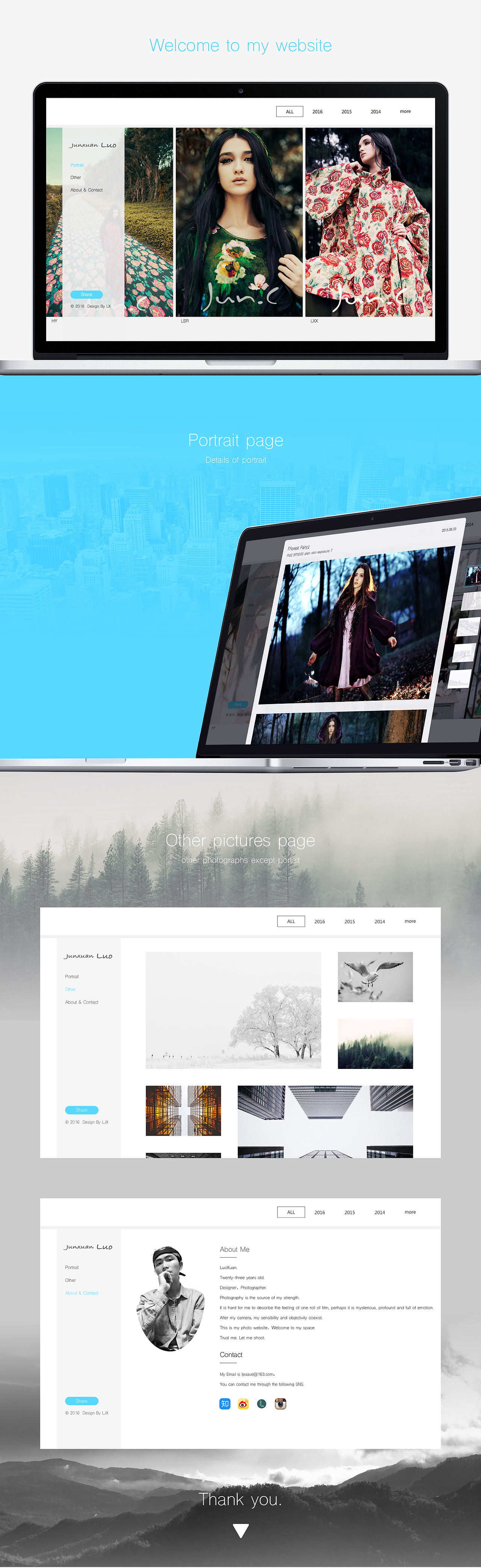 「Personal website1.0」（图ZNDY1MDAwNjA=） - 个人网站 - 站酷设计师一杯罗一原创素材 - 站酷ZCOOL