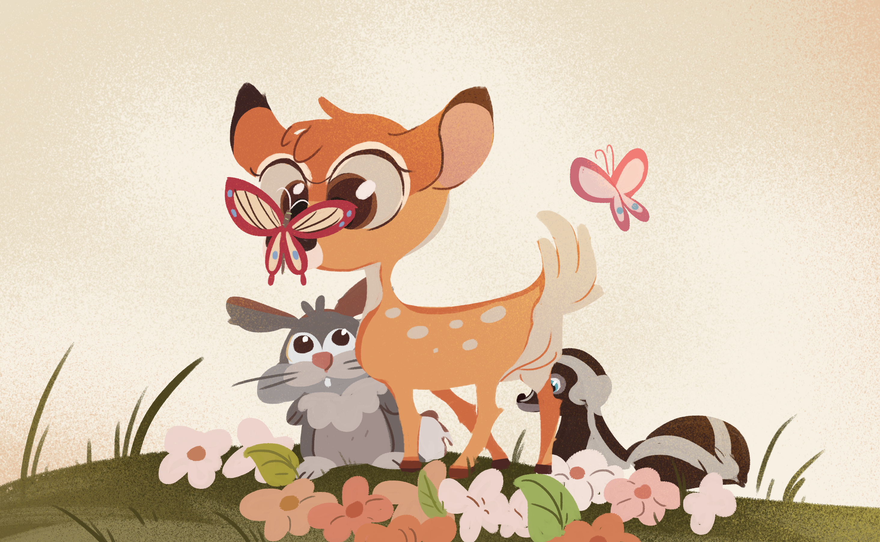 小动物系列插画故事专辑