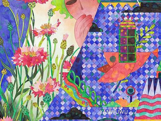 植物·屋子·女孩系列――10