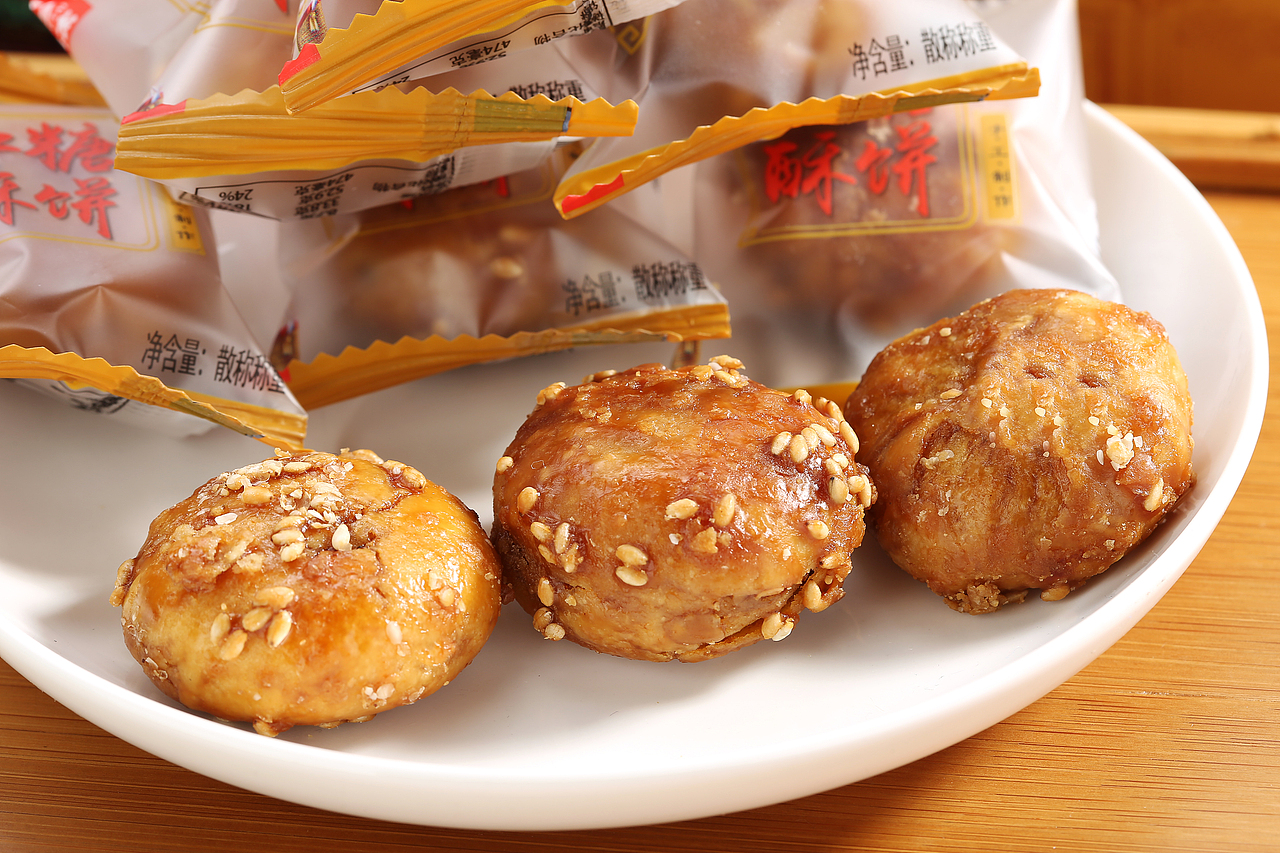 洪太20年姜茶老品牌洪太红糖酥饼盒装