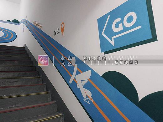 楼梯墙绘沙田碧桂园楼梯 墙绘壁画