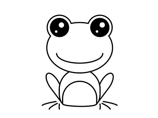 青蛙简笔画