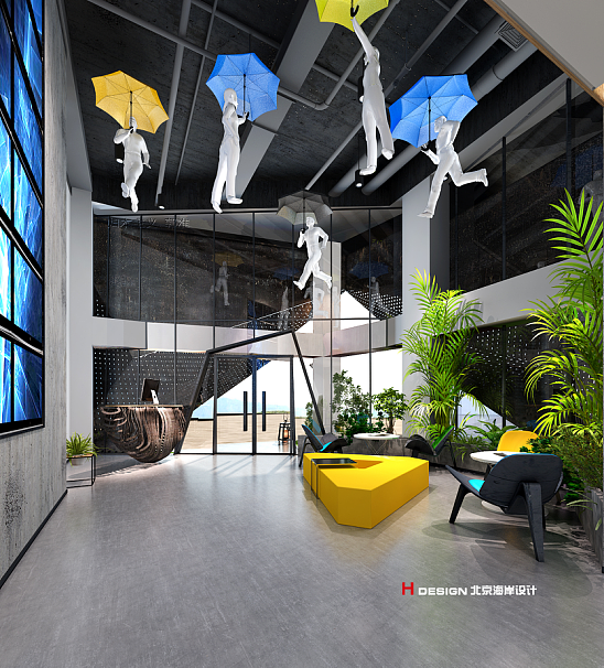 创意的办公室设计，时尚永不逃离（图ZOTIyODQ2ODg=） - 家装设计 - 站酷设计师海岸设计原创素材 - 站酷ZCOOL