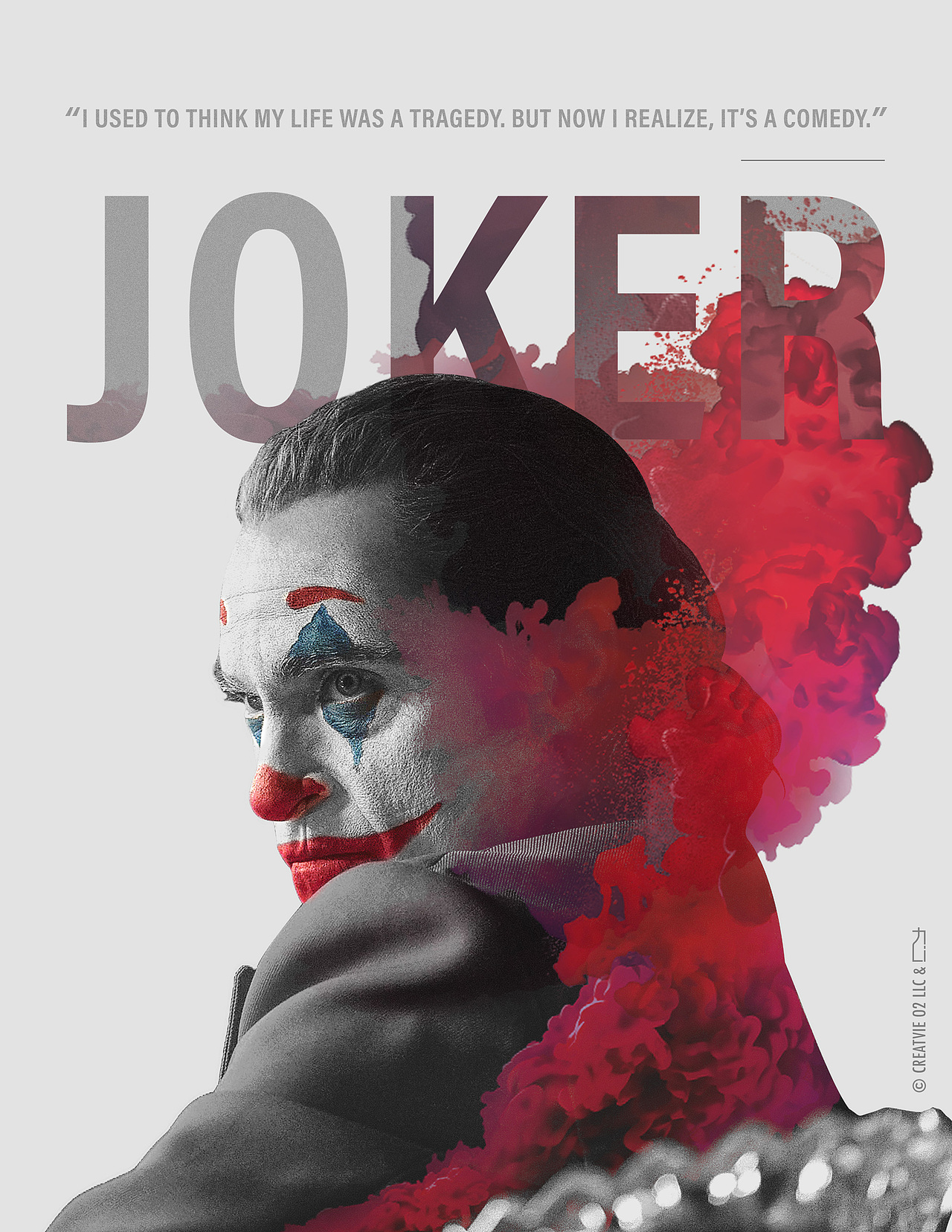 小丑2019 海报设计 (joker)