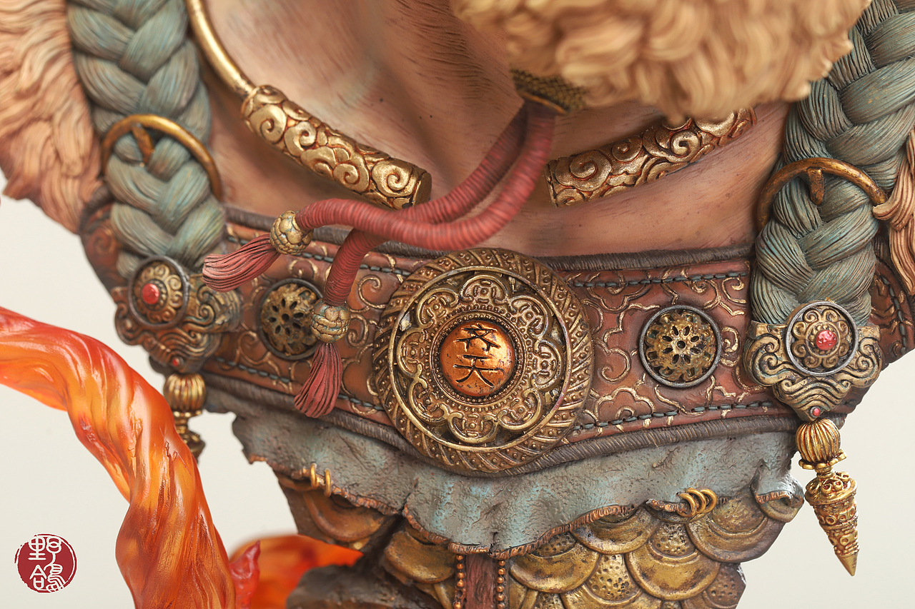 野鸽原创雕塑gk作品《浴火重生》（图ZMjU0NDY5NjE2） - 手办/模玩 - 站酷设计师Im_野鸽原创素材 - 站酷ZCOOL