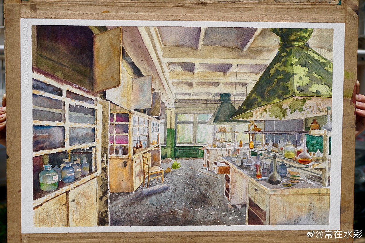 水彩场景完结