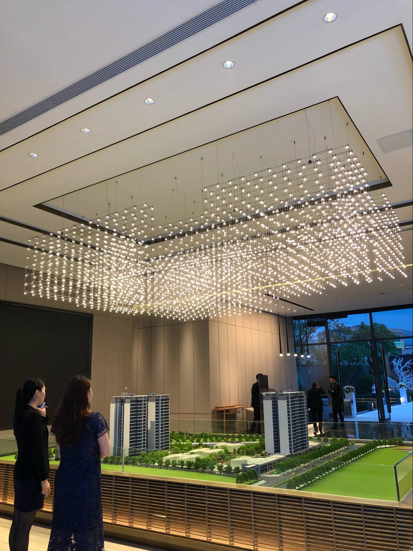 售楼部沙盘吊灯 中山铭星灯饰 专业定制 生产批发