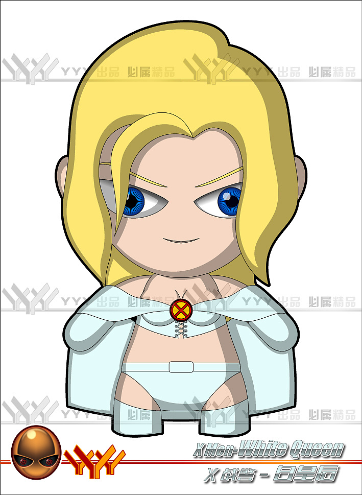 x战警-白皇后x战警-幻影猫x战警-冲击波x战警-音波x战警-牌皇x战警