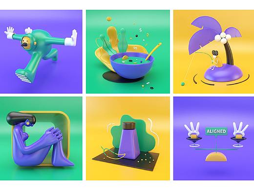 A\單詞靈感插畫\190707（個人主頁-ZMzczODkwMjg=） - 其他三維 - 站酷設(shè)計師野豬阿碎_SUI原創(chuàng)素材 - 站酷ZCOOL