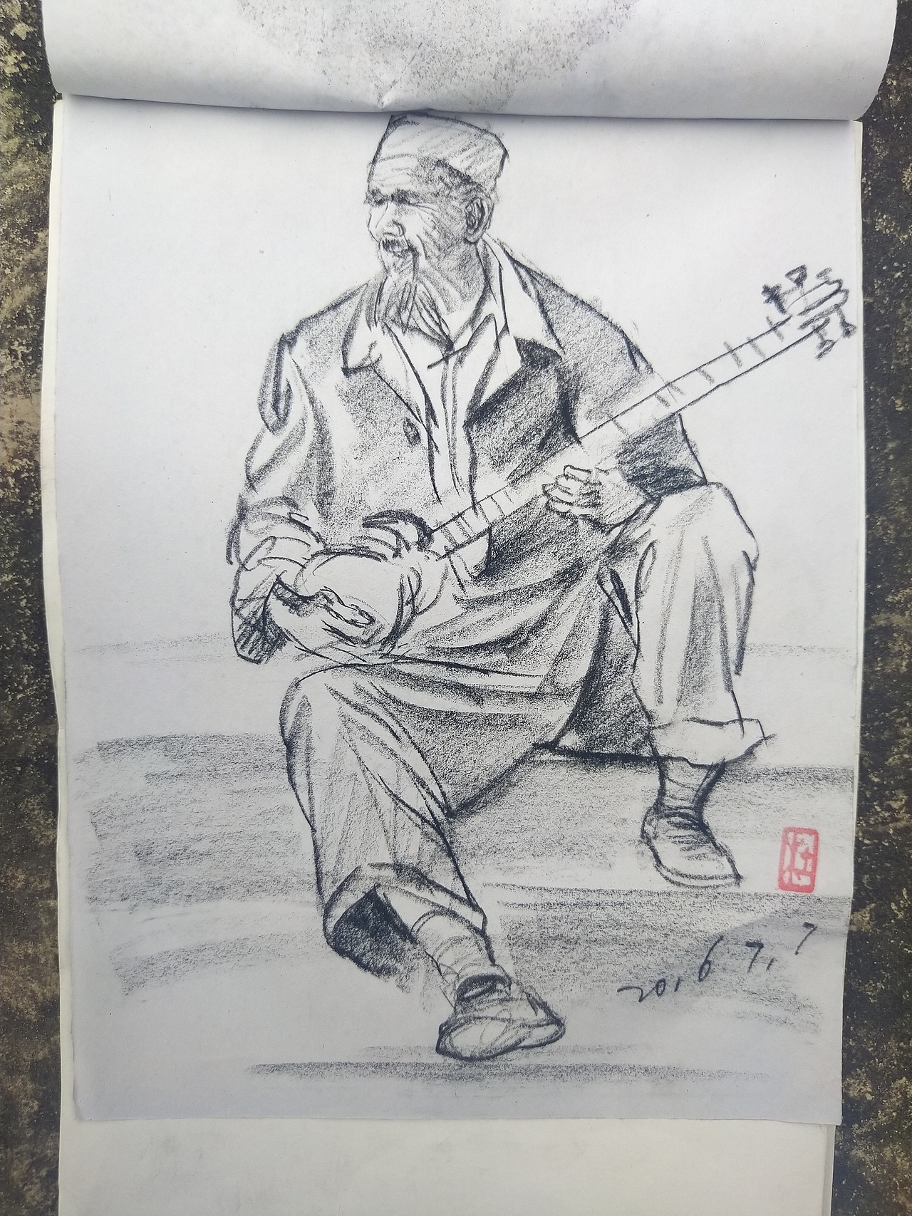 阿杜速写阿杜手绘速写肖像画大师速写艺术（图ZMTk5OTYzODQw） - 绘画 - 站酷设计师阿杜手绘速写原创素材 - 站酷ZCOOL