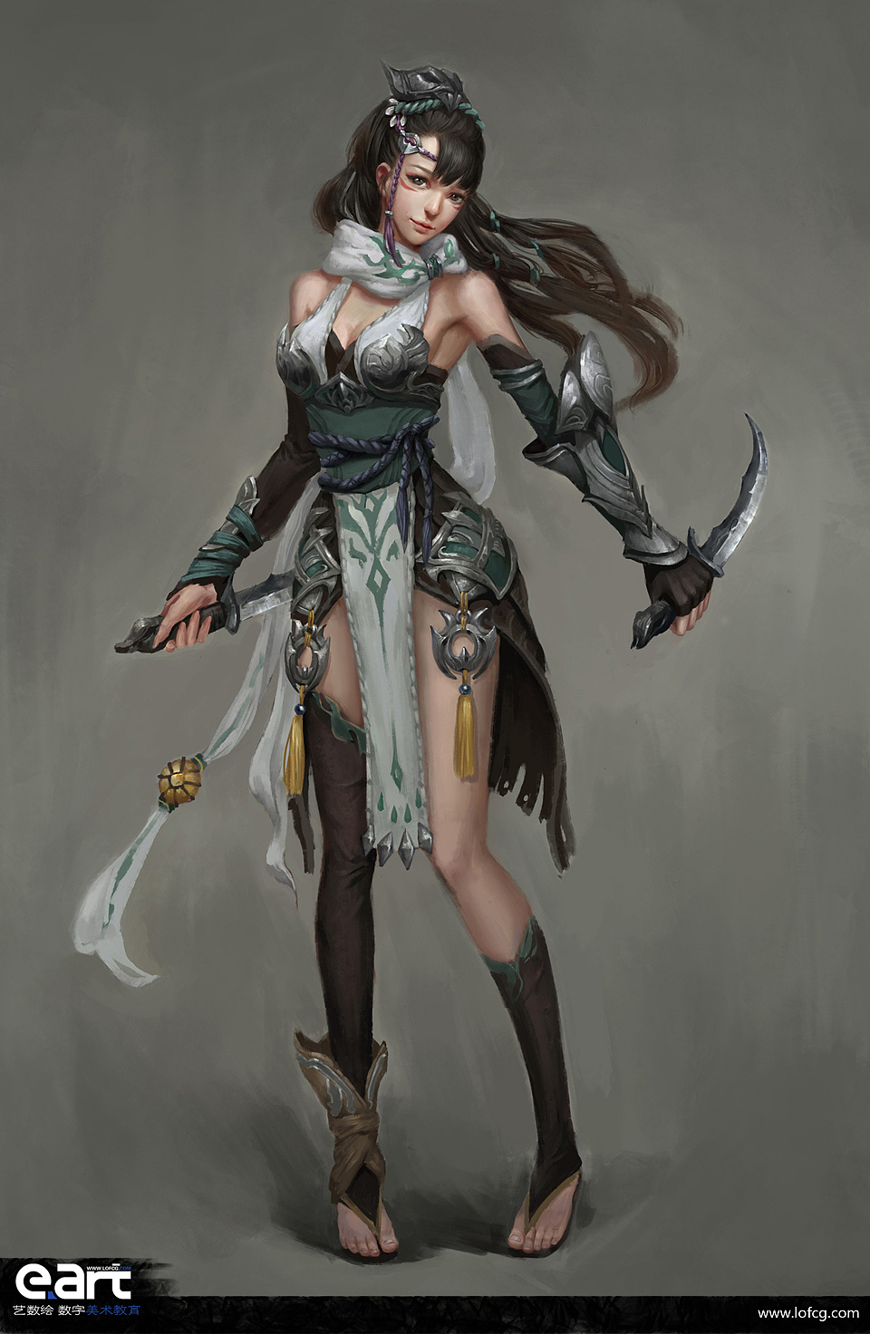 艺数绘学生作品(角色篇)|插画|游戏原画|艺数绘cg - 原创作品 - 站酷