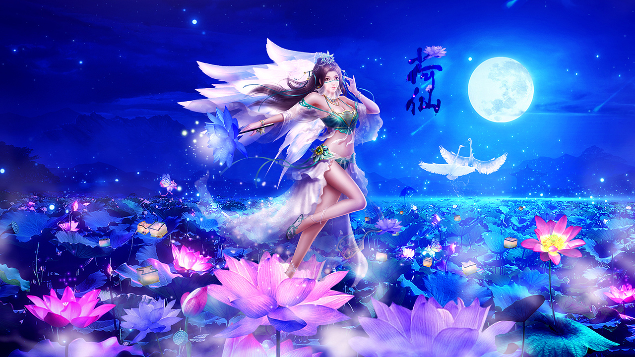 原画和游戏合成海报（图ZNTUzODIwODA=） - 游戏/娱乐 - 站酷设计师比卡邱原创素材 - 站酷ZCOOL