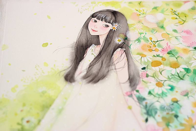 你好，夏天（图ZMzAzNjAzMjA=） - 商业插画 - 站酷设计师李淡淡DAN原创素材 - 站酷ZCOOL