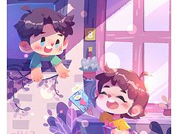 简笔插画