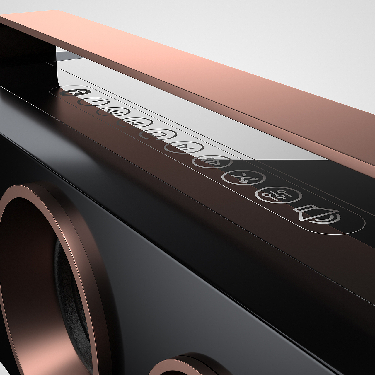 手提蓝牙音箱建模渲染