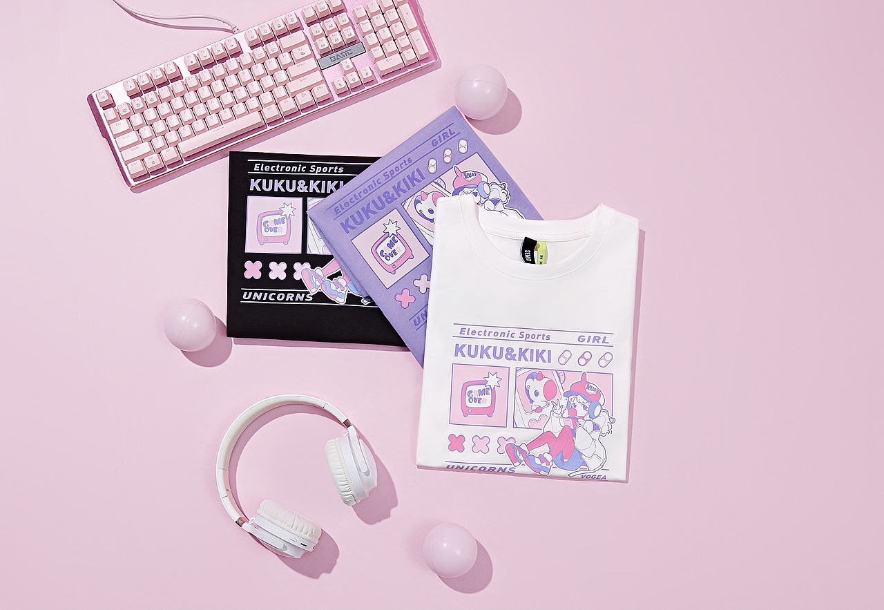 粉色系｜电商童装静物创意拍摄（图ZMjk5NTQzNjY0） - 儿童服饰 - 站酷设计师Z87283062朵拉原创素材 - 站酷ZCOOL