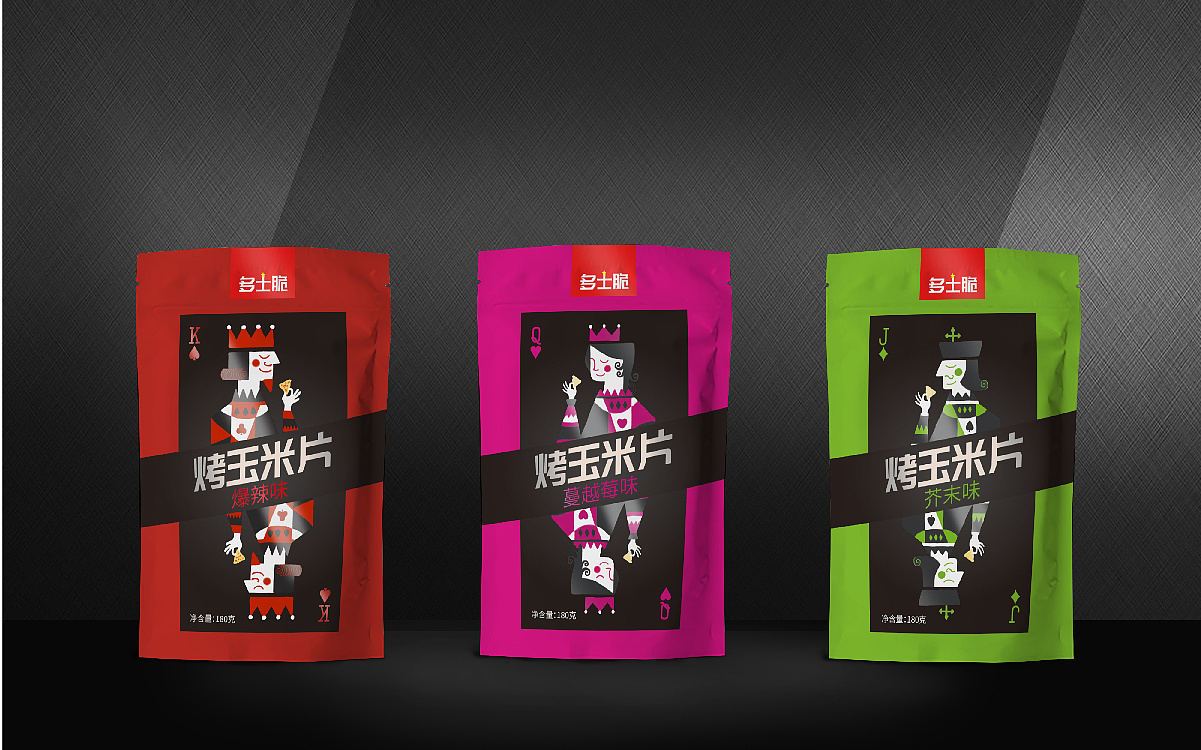 多士脆 烤玉米片包装设计