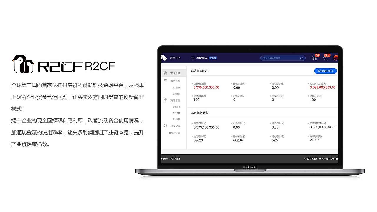 厚朴金融科技R2CF 后台系统