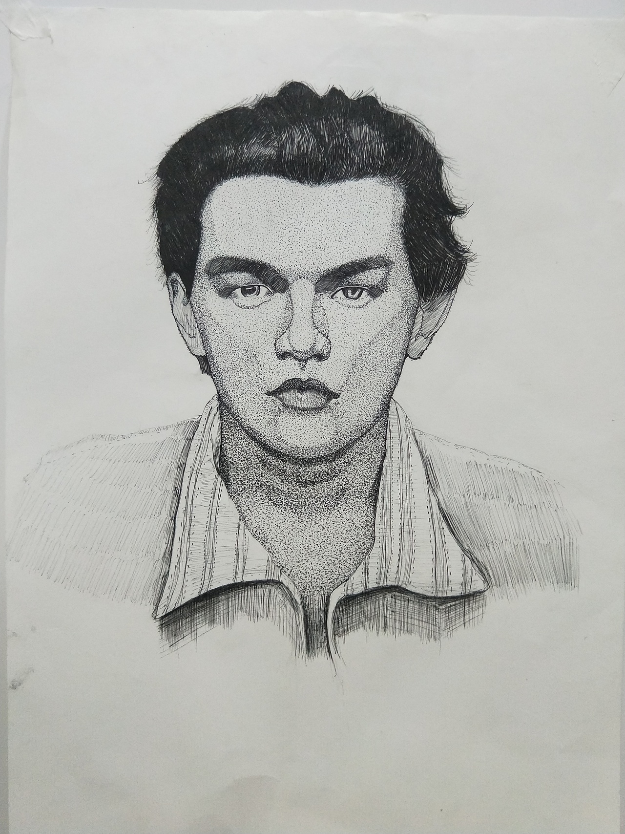 点画小李子莱昂纳多