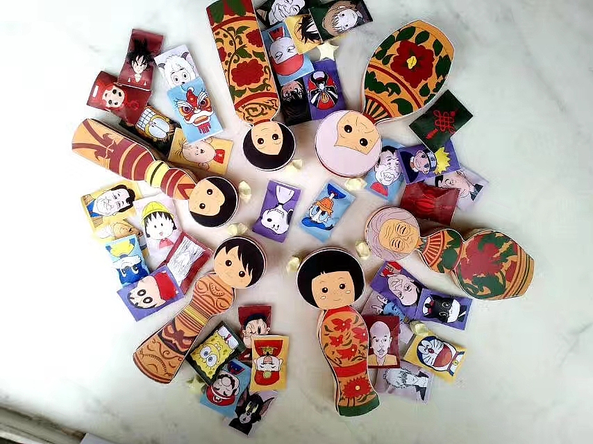 大学时期的一组喜糖包装作业