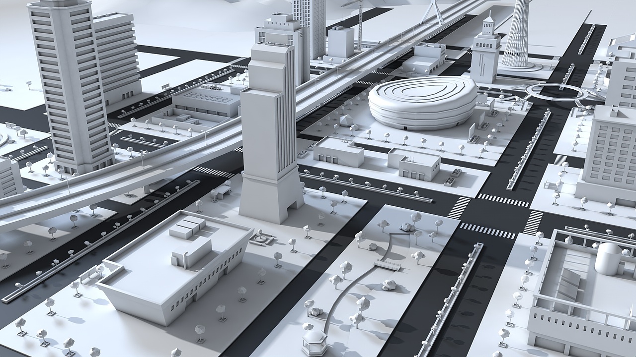 LowPoly风格 低面多边形城市（图ZMjU2MzQyNTY4） - 建筑/空间 - 站酷设计师sukioo原创素材 - 站酷ZCOOL