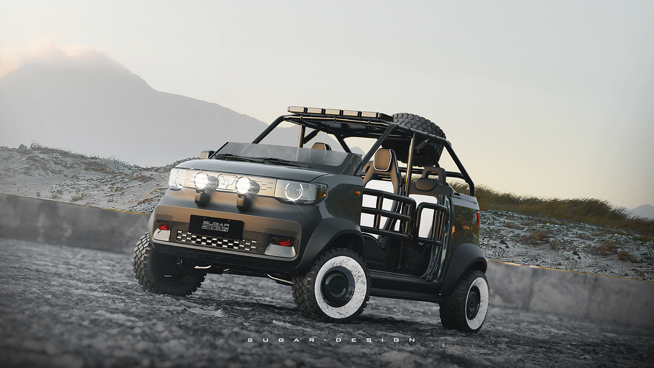 五菱宏光mini ev四座敞篷车新车预览