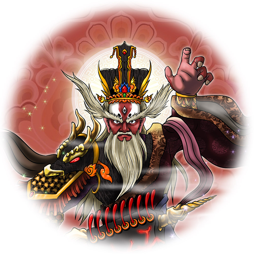 西游记人物谱二十四诸天雷祖天尊