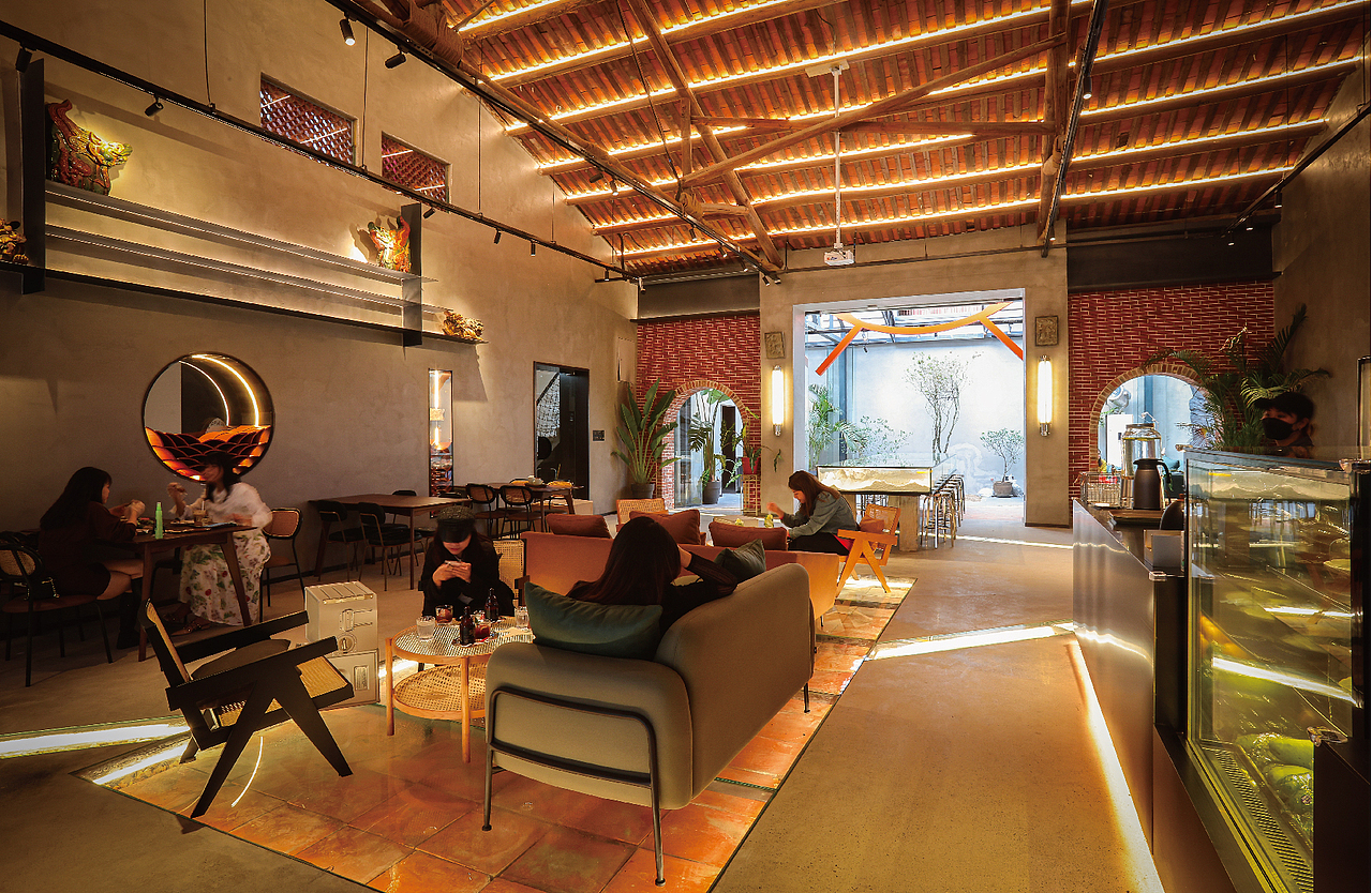 闽南古宅X设计师咖啡|古宅新生空间改造（图ZMjk1NDA2MTI4） - 酒店餐饮设计 - 站酷设计师行光空间原创素材 - 站酷ZCOOL