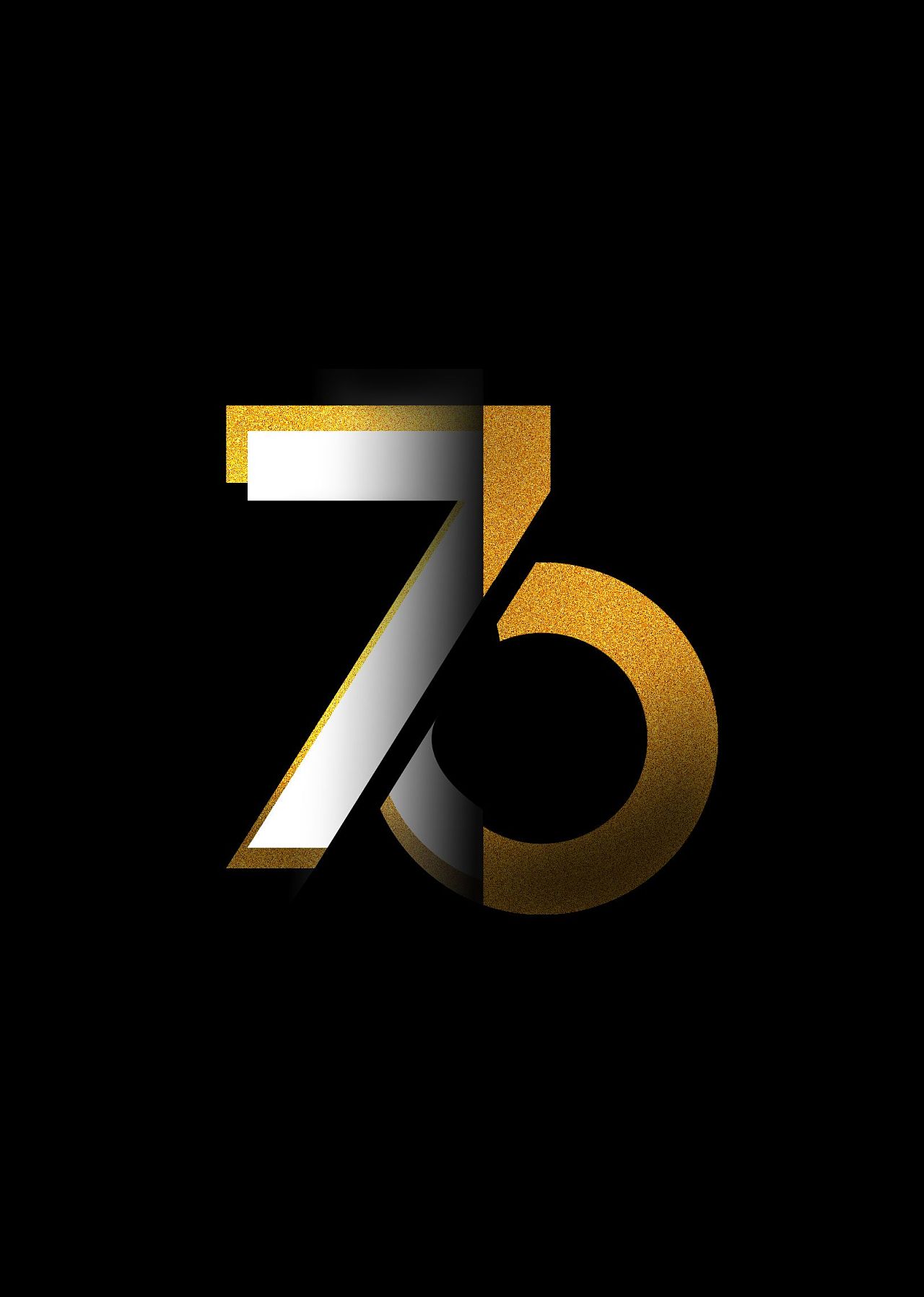 练习—字体设计 字体特效 70周年字体设计 - 原创作品 - 站酷(zcool)