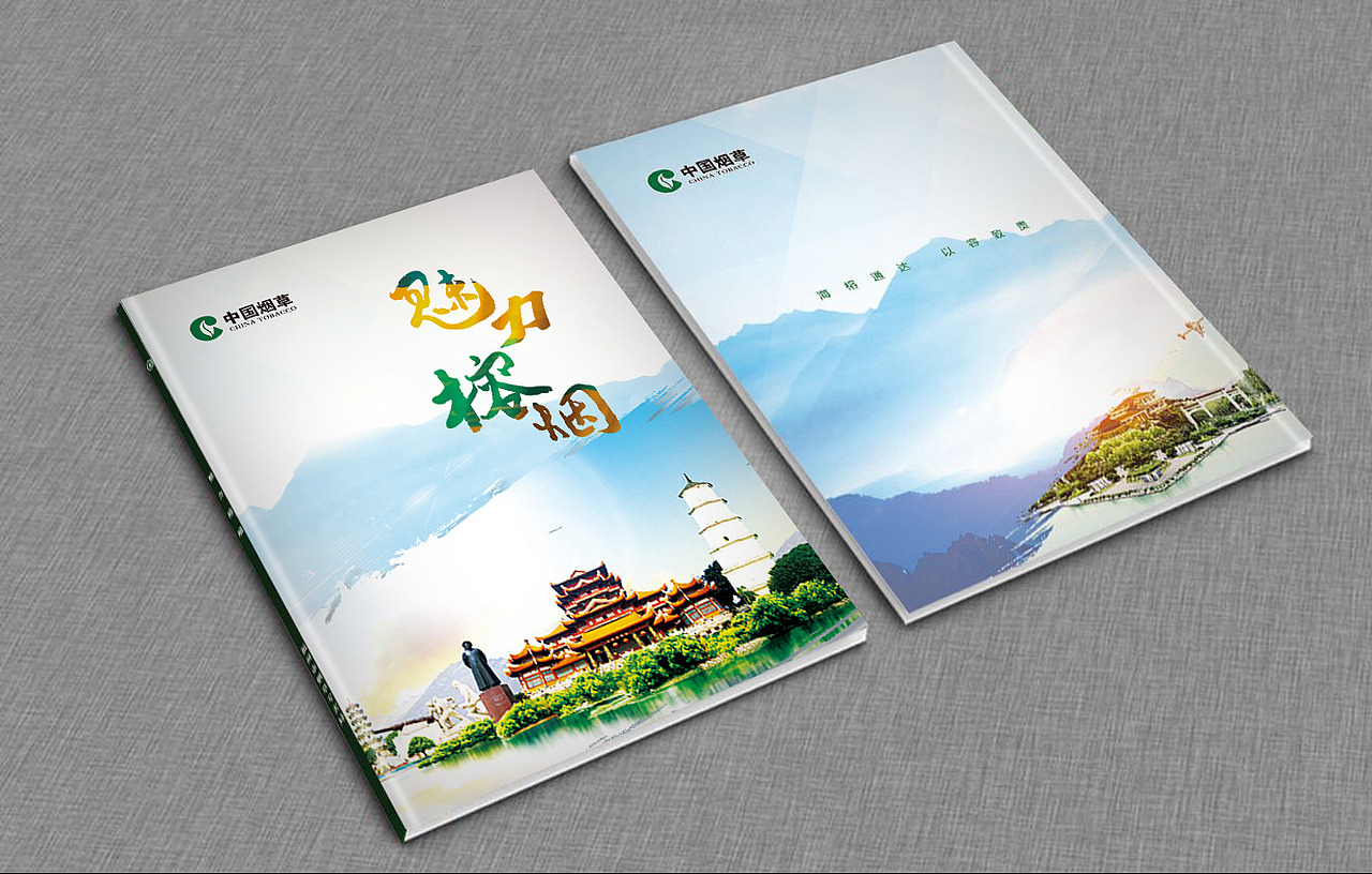 某烟草公司手册（图ZODU0NTIyMTY=） - 书籍/画册 - 站酷设计师饭饭的爸原创素材 - 站酷ZCOOL