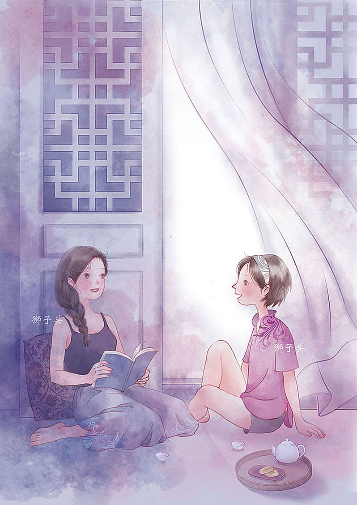 插画习作二（图ZMjU3ODMxNDA4） - 儿童插画 - 站酷设计师好大一只狮子头原创素材 - 站酷ZCOOL