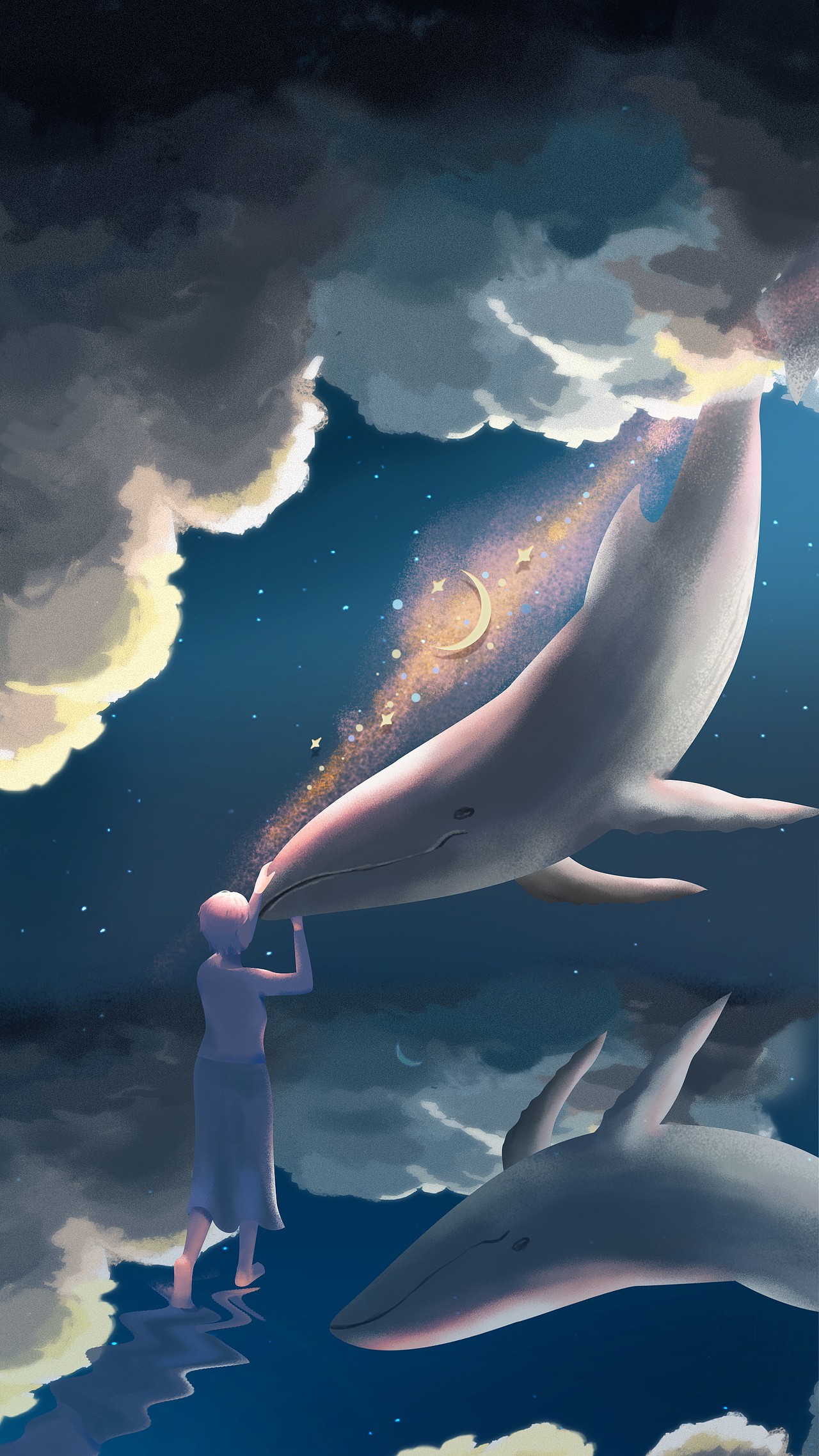 云深时现你（图ZMjEzNDY2MTU2） - 艺术插画 - 站酷设计师ct夏初原创素材 - 站酷ZCOOL