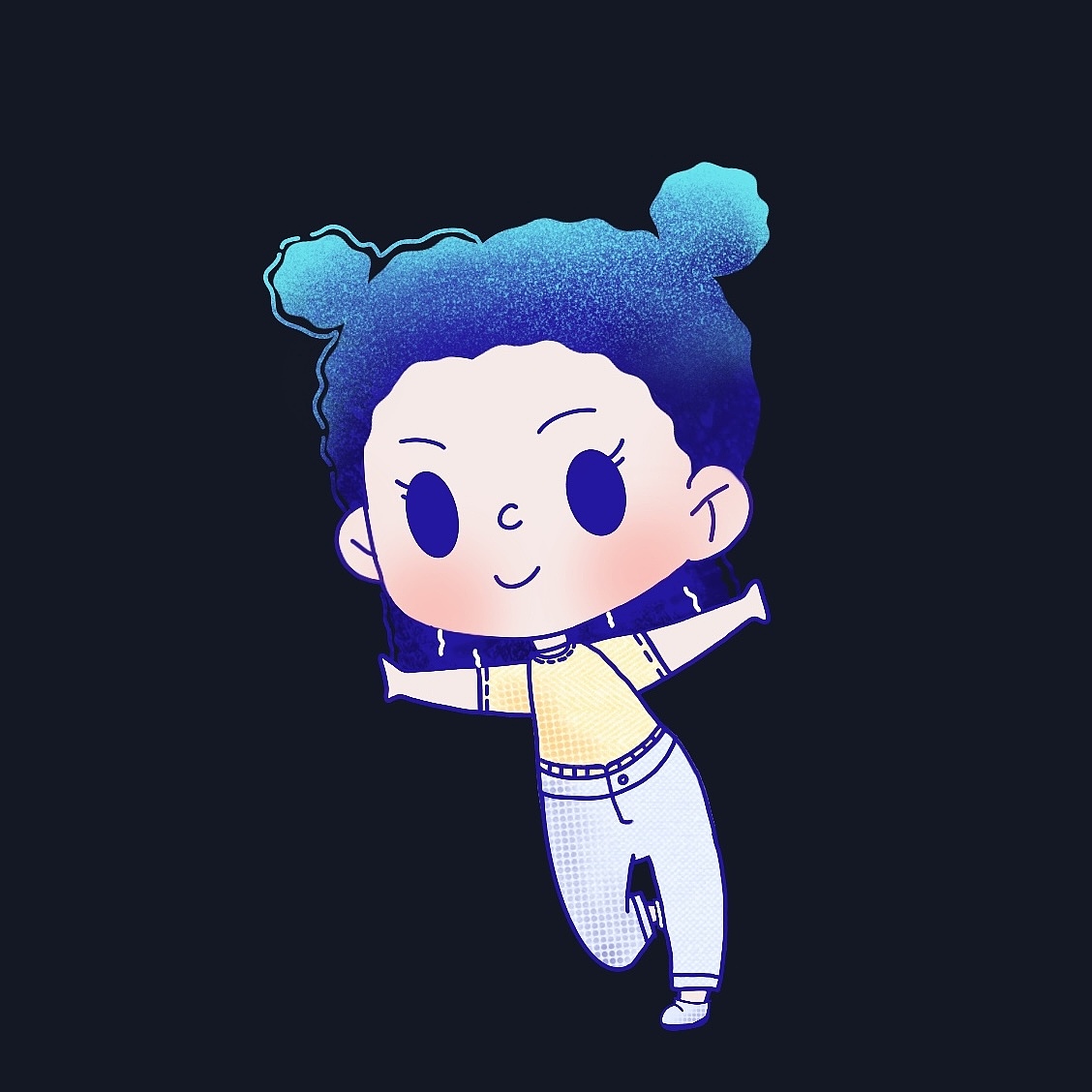 个人q版形象设计ip设计