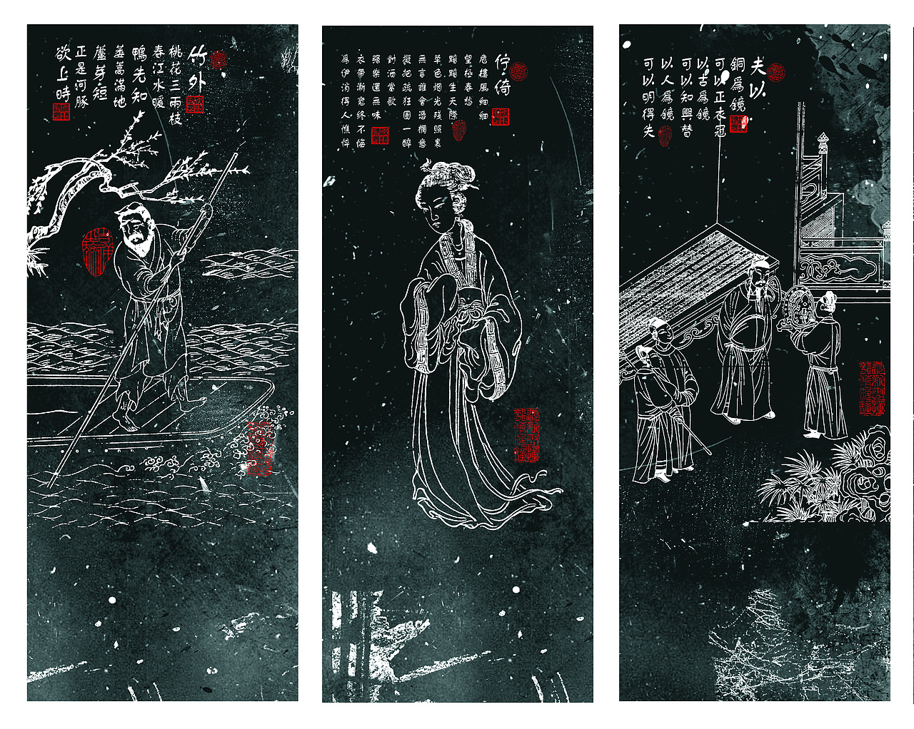 仿拓插画（图ZNDU0MTM1MjA=） - 艺术插画 - 站酷设计师zq952486787原创素材 - 站酷ZCOOL