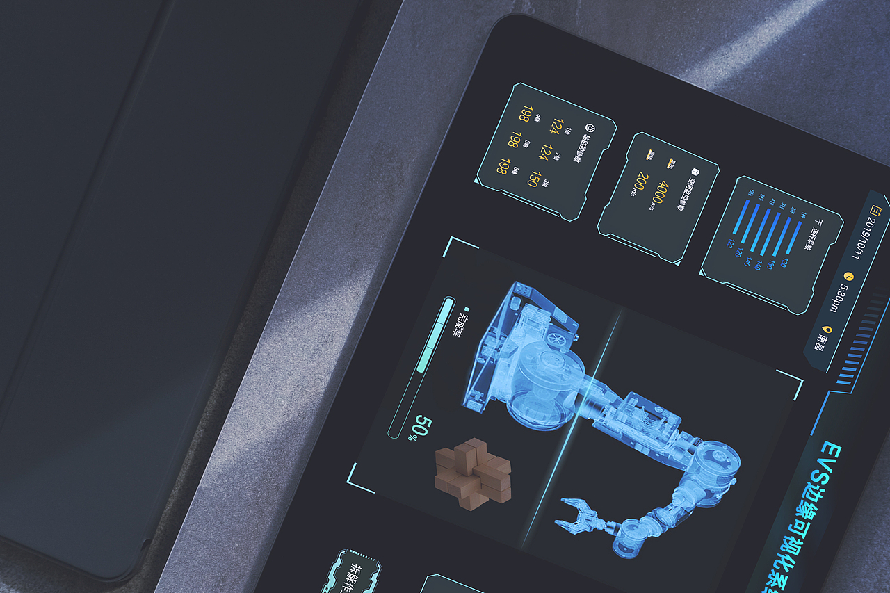 联想Tech World行业智能板块VR界面设计（图ZMTk2NzM1MTU2） - 交互/UE - 站酷设计师宋村村要吃馒头原创素材 - 站酷ZCOOL