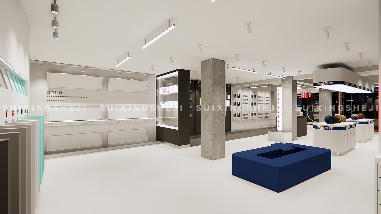 随形原创设计·门店展厅（图ZMzM0MDM2NzQw） - 商业空间设计 - 站酷设计师随形空间设计原创素材 - 站酷ZCOOL