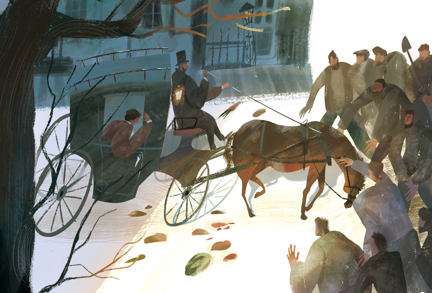 百词斩《双城记》配图