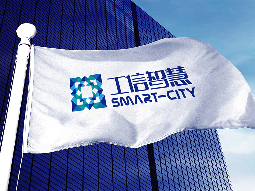 工信智慧建筑科技logo设计（图ZMjQ4NTA5NDA=） - Logo - 站酷设计师锦瑟很忙原创素材 - 站酷ZCOOL