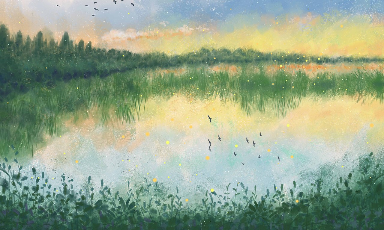 幻霞萤火（图ZMjc3NzE4MTMy） - 创作习作 - 站酷设计师苏笠尘原创素材 - 站酷ZCOOL