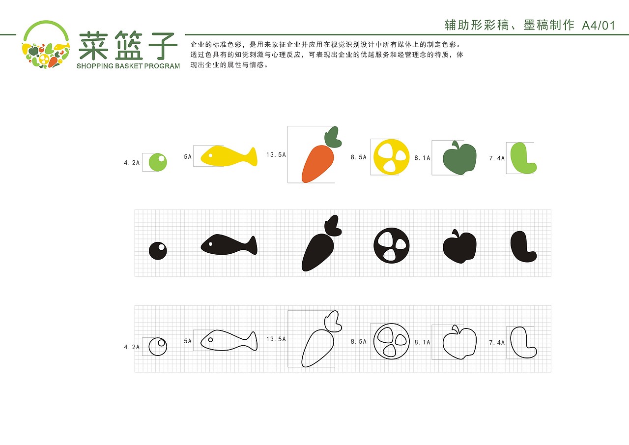 菜篮子VI设计