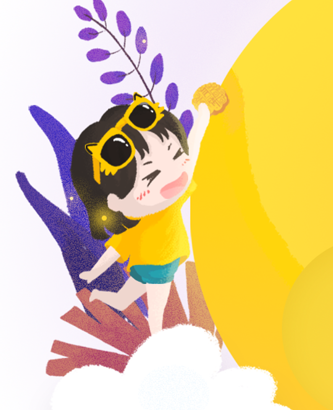 中秋贺卡（图ZMTYxNTgzMDY4） - 宣传物料 - 站酷设计师陈菜菜酱原创素材 - 站酷ZCOOL